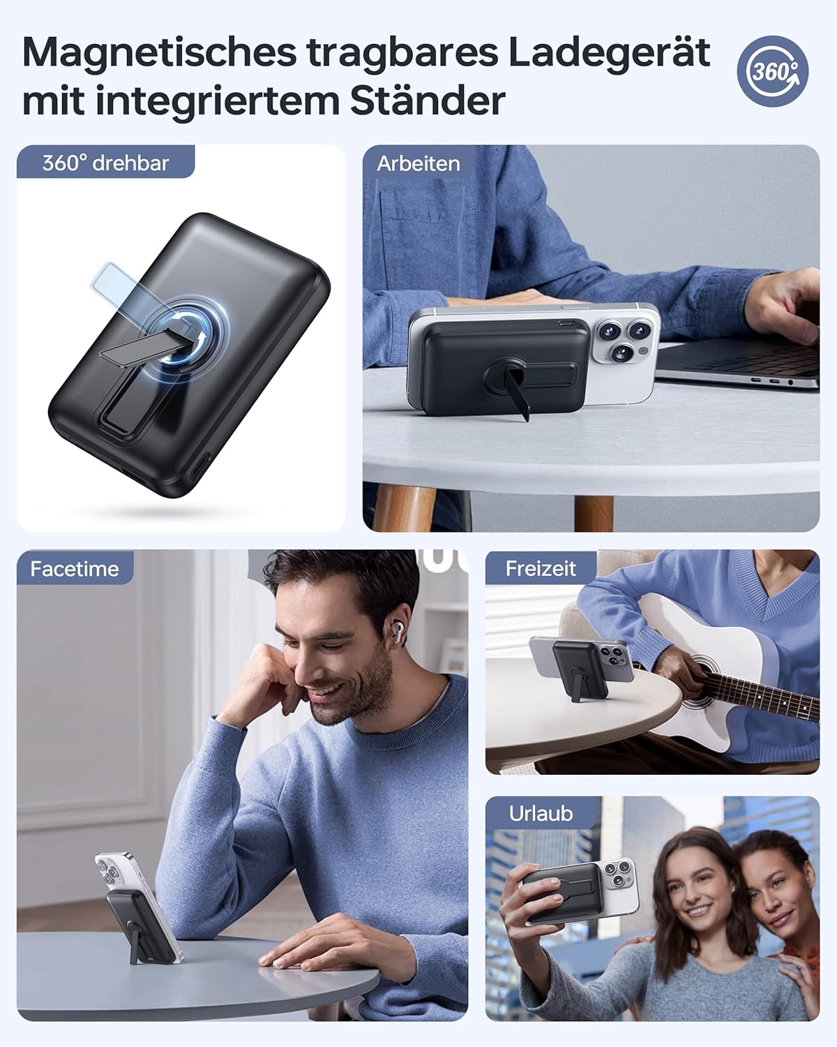 Thumbnail 3 de MagSafe Powerbank 12000 mAh – kabelloses Ladegerät