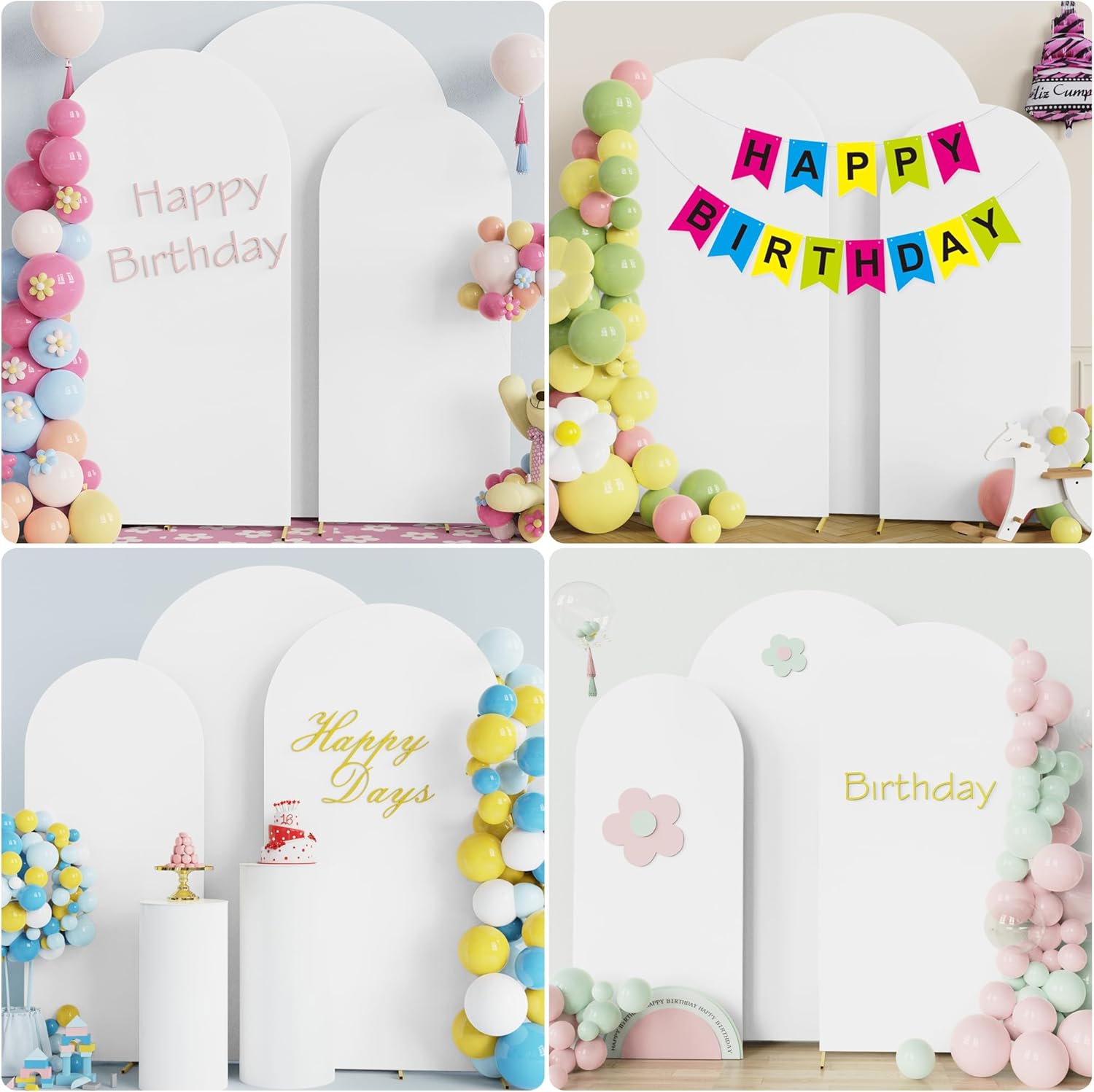 Thumbnail 3 de Wokceer Wedding Arch Cover 7.2FT 🎉
