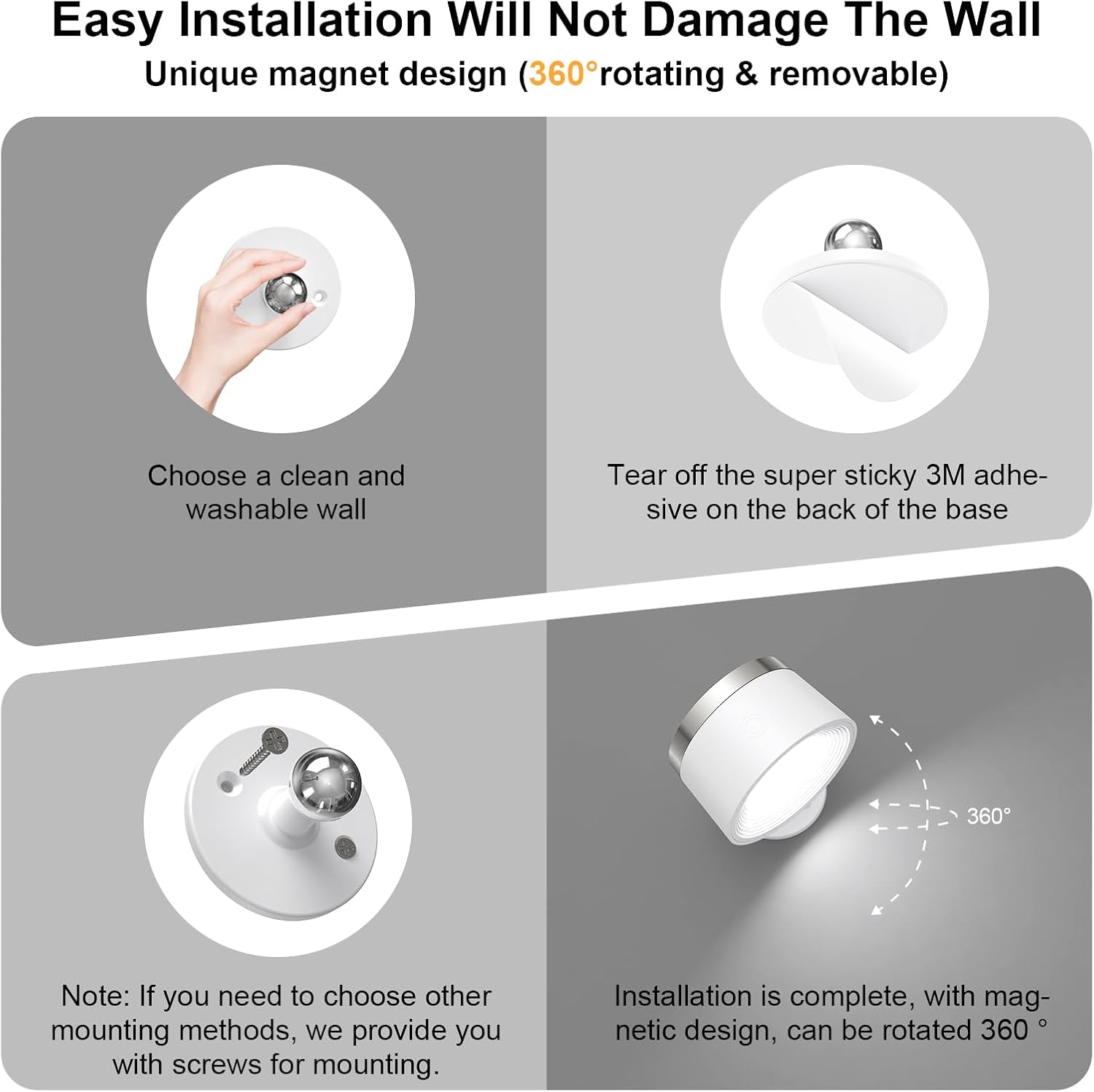 Thumbnail 5 de Speclux Battery Operated Wall Lights