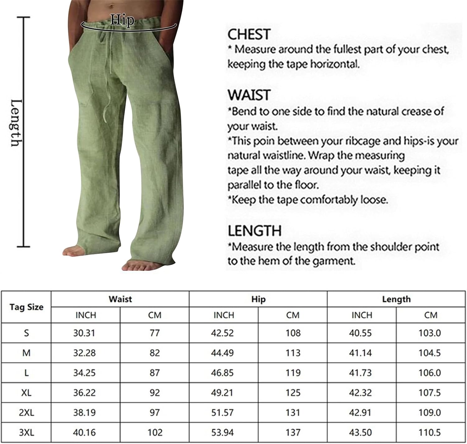 Thumbnail 5 de Litthing Pantalones de lino para hombre