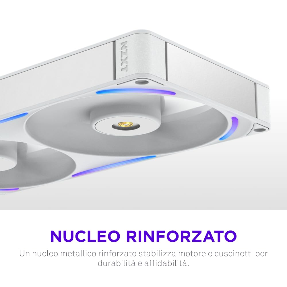 Thumbnail 6 de NZXT F280X ventola PWM 140 mm RGB