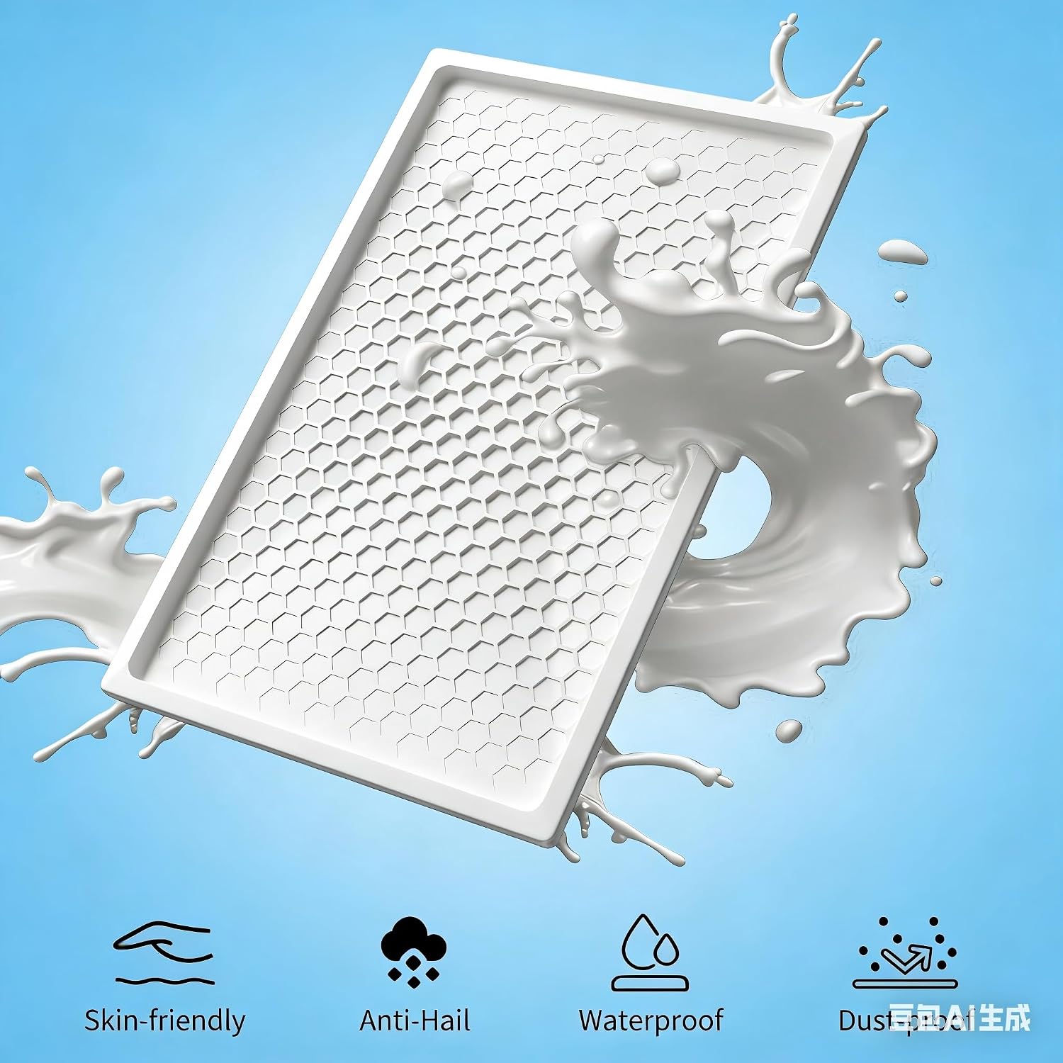Detalle de Starlink Gen 3 Protective Cover: Liquid Silicone Case for Enhanced Outdoor Durability