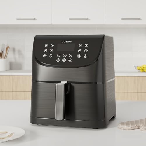Thumbnail 1 de COSORI Air Fryer 5.5L: 1700W, 11 Presets, 100 Recipe Cookbook, Non-Stick & Dishwasher Safe Basket (CP158-AF) – Black