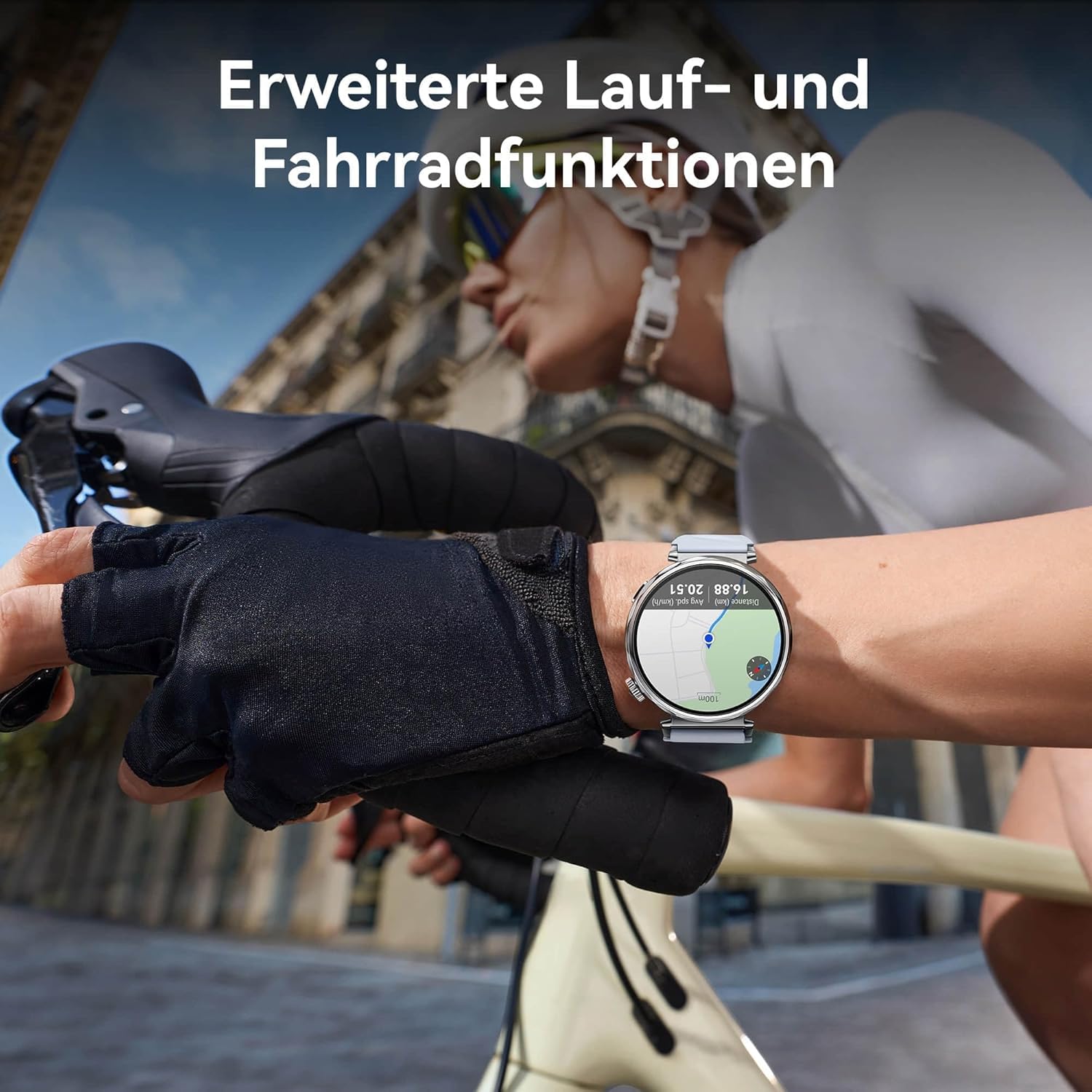 Thumbnail 3 de HUAWEI Watch GT 5 (41 mm) Smartwatch mit Lauf- und Fahrradfunktionen, 7 Tage Akkulaufzeit – Weiß