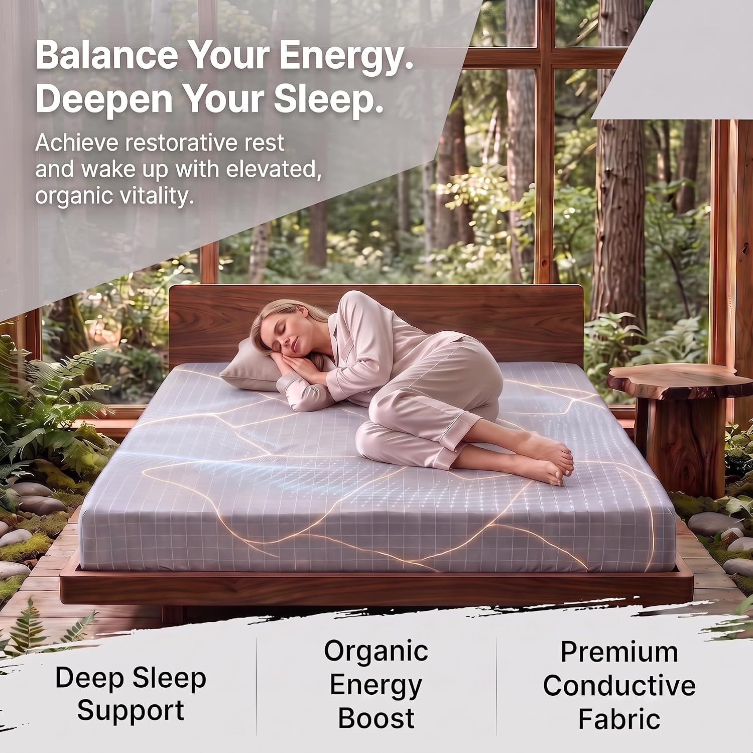 Detalle 2 de Grounding Sheet, 90% Organic Cotton