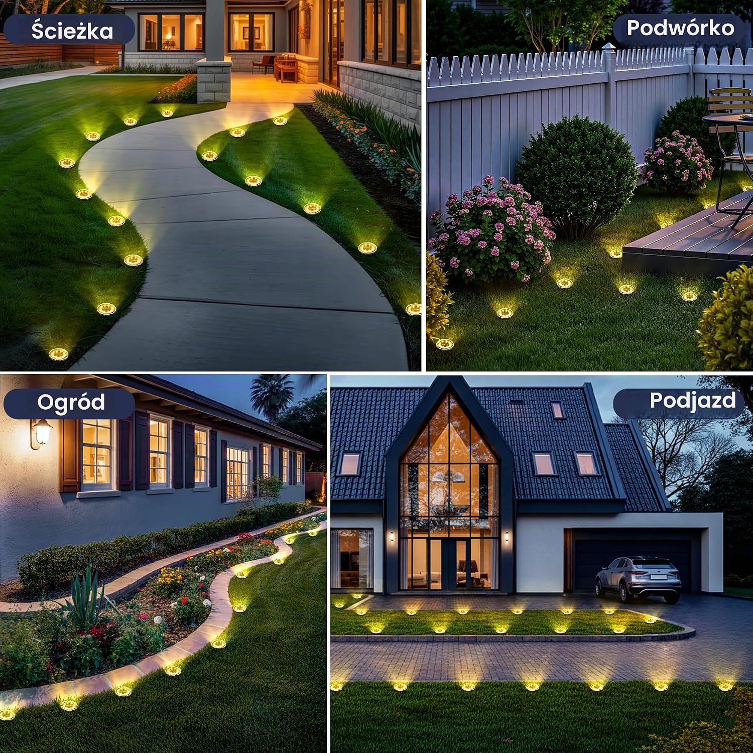 Thumbnail 5 de Solpex EU10548 – 10 lamp solarnych do ogrodu, ciepła biel, IP65