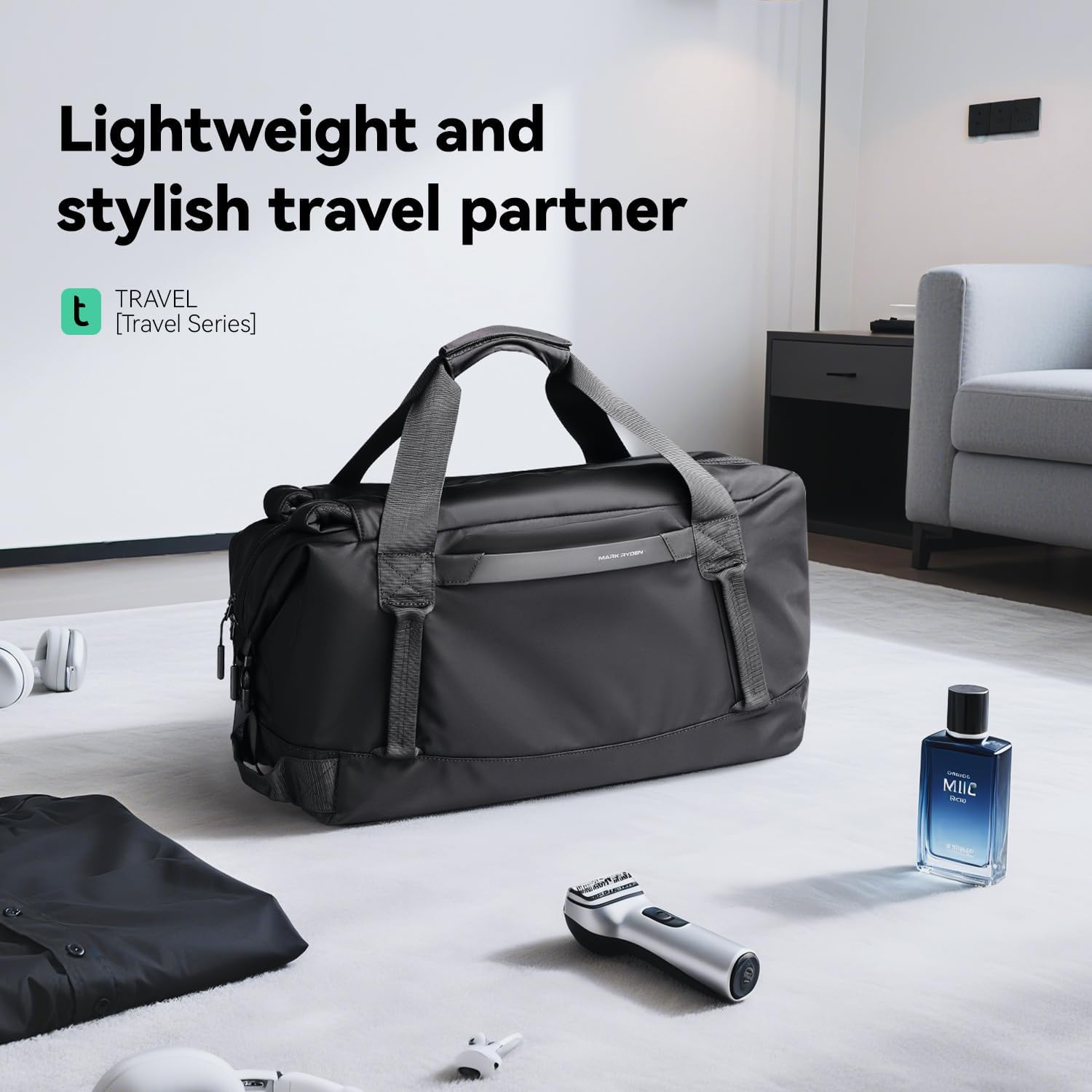 Detalle de MARK RYDEN Hand Luggage 3 in 1 Large Capacity Travel Backpack