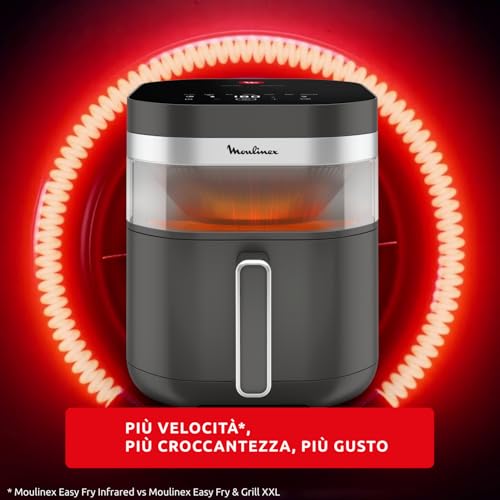Thumbnail 1 de Moulinex Easy Fry Infrared EZ832H: Friggitrice ad Aria da 7 L con Tecnologia a Infrarossi
