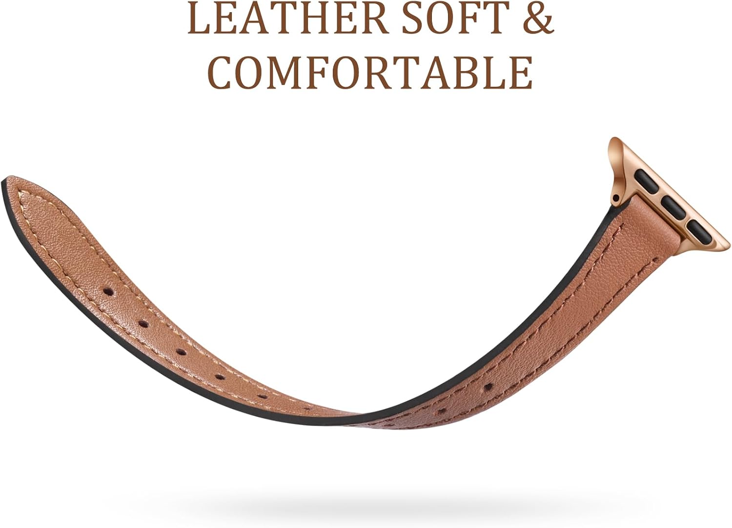 Detalle de Charlam Leather Watch Band, Genuine Leather