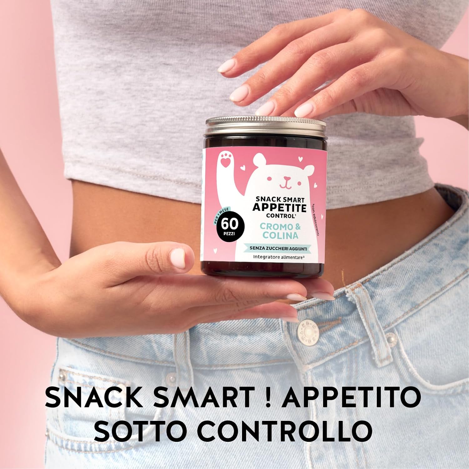 Thumbnail 1 de Snack Smart - Caramelle Gommose per Controllo dell'Appetito (60 pezzi) di Bears with Benefits