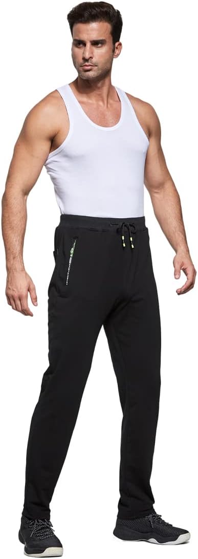 Thumbnail 4 de ZOXOZ Jogginghose für Herren aus Baumwolle mit Reißverschluss-Taschen und Kordelzug