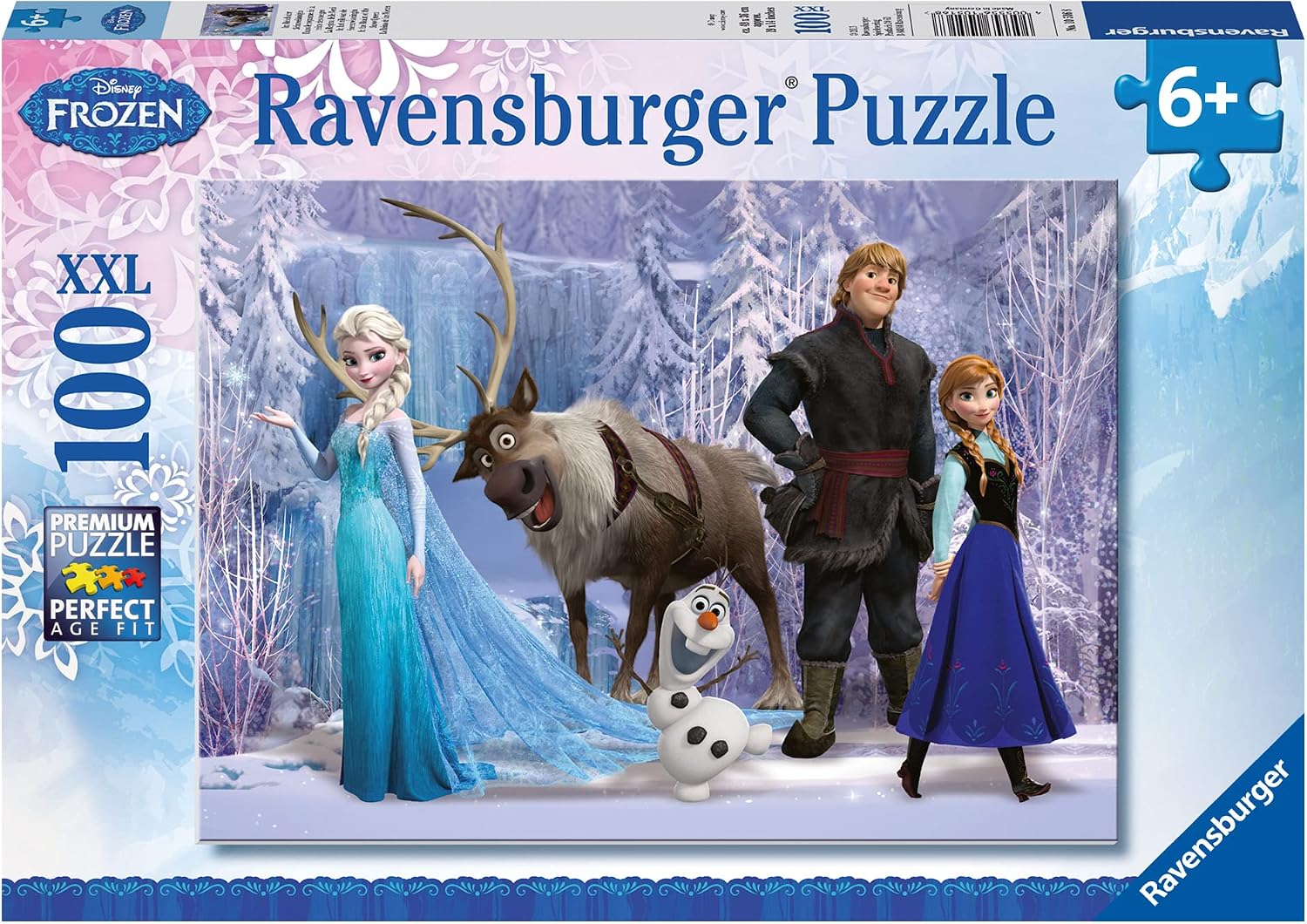 Detalle de Ravensburger Kinderpuzzle 100 Teile Schneekönigin