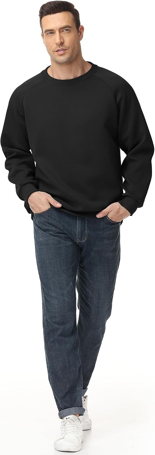 Detalle de Pepypey Men's Crewneck Sweatshirt Cotton