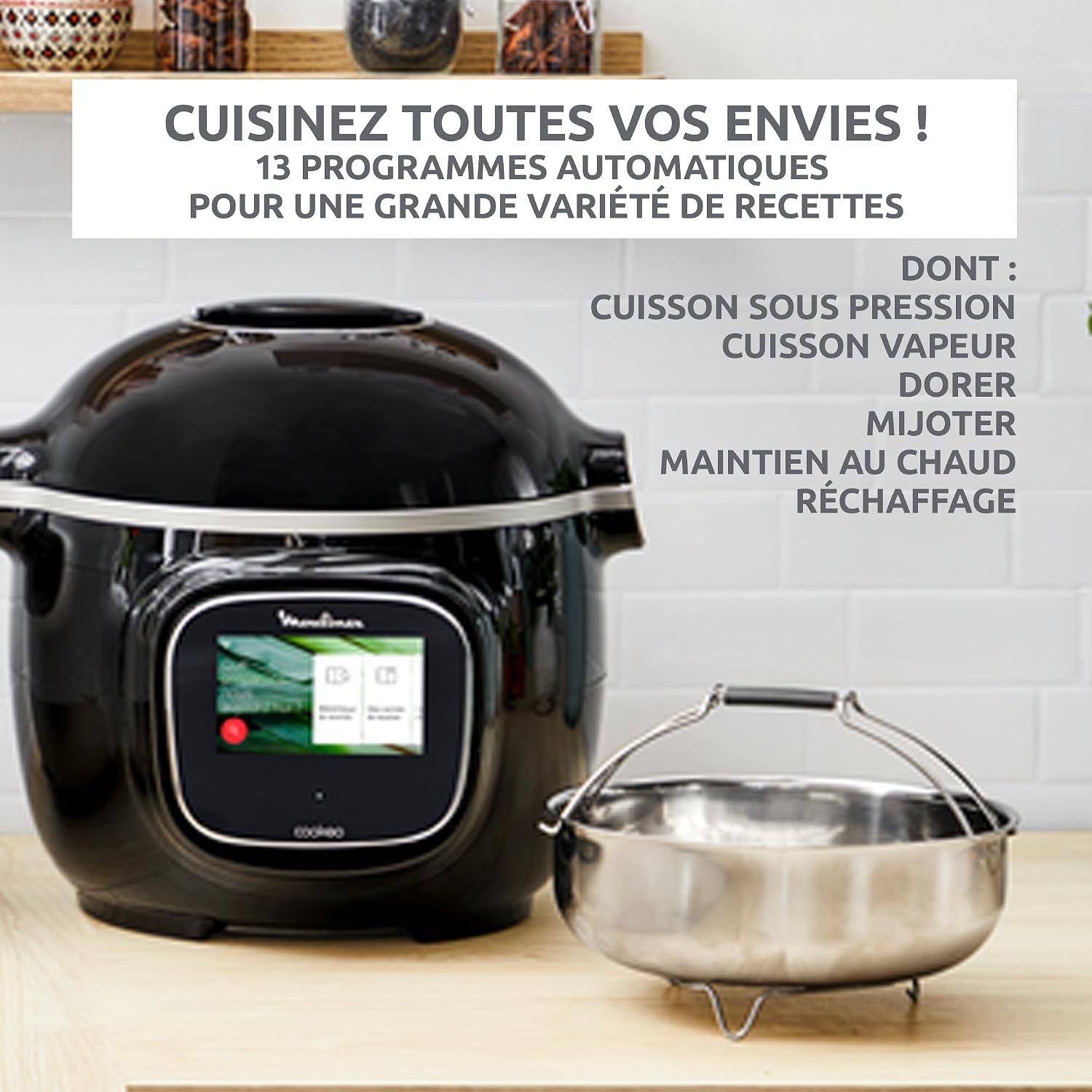 Detalle de Moulinex Cookeo Multicuiseur 6 L đČ