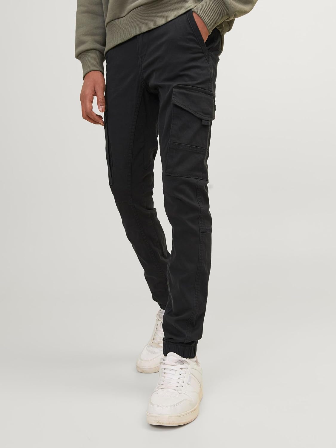 Thumbnail 1 de JACK & JONES Jpstpaul Jjflake AKM 542 Noos JNR – Pantalon cargo esprit smart casual pour homme