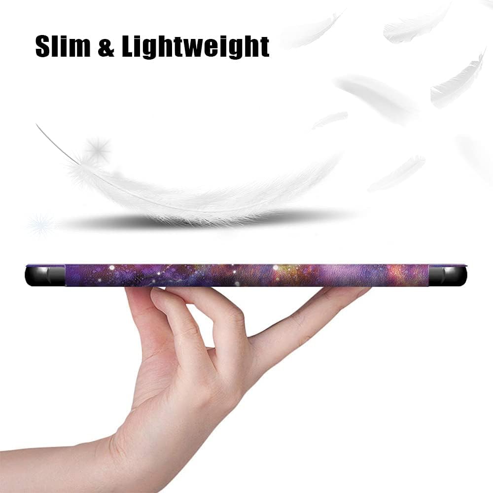 Detalle 2 de Tri-Fold Case for H 10 Tablet (13th Gen) – 10.1 Inch PC Hard Back Shell with Auto Wake/Sleep and Multi-View Angles