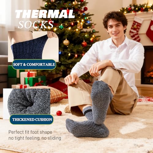 Detalle 2 de Hocerlu Calcetines Térmicos Hombre 5 Pares