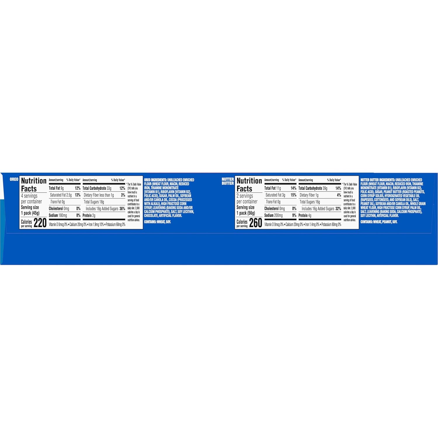 Detalle de Nabisco Cookies Variety Pack, 40 Individually Wrapped 4-Cookie Packs
