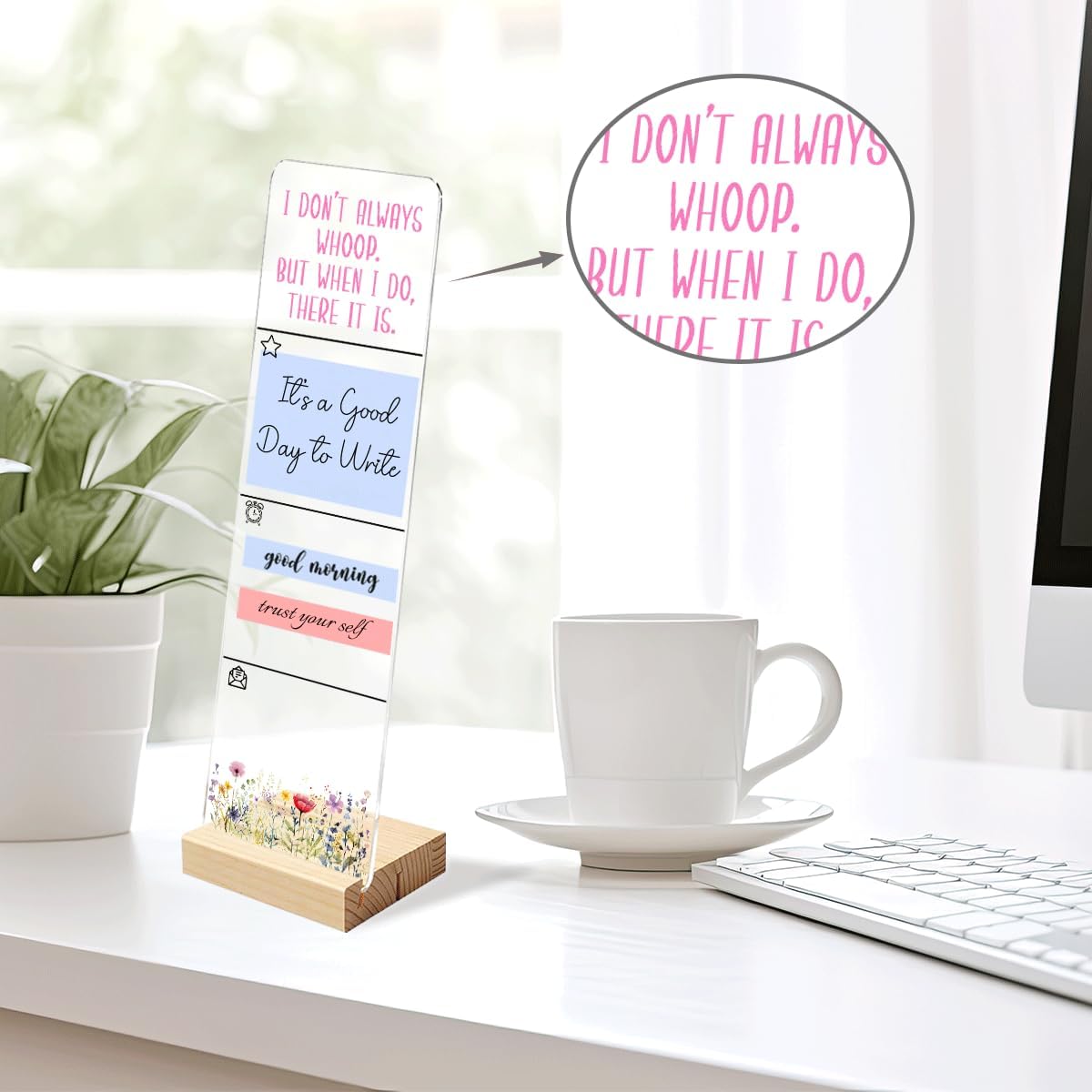 Thumbnail 4 de Monitor Memo Board with 200 Sticky Note Sheets