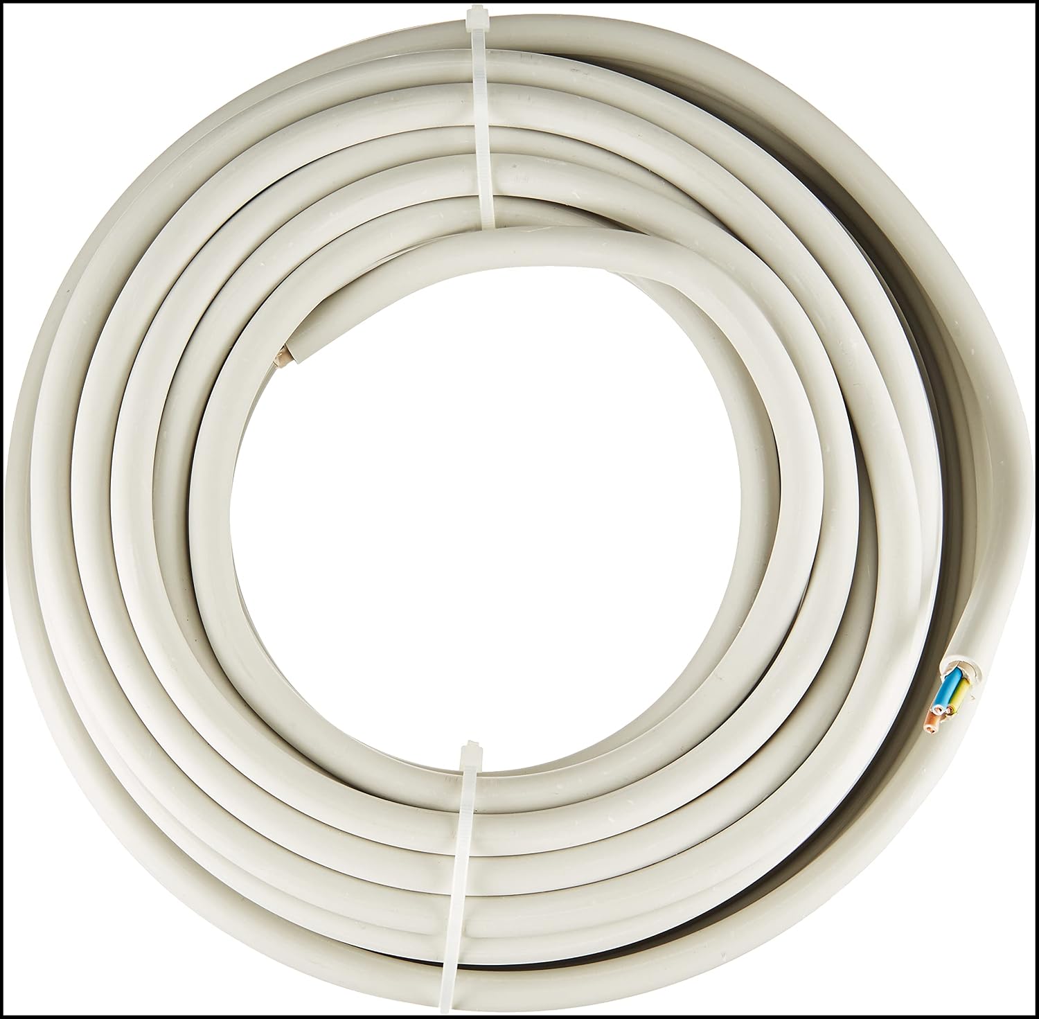 Thumbnail 3 de Kopp 150825001 Mantel-Leitung NYM-J 3G1,5 mm², 25 m, grau – robuste Installationsleitung für Feuchträume