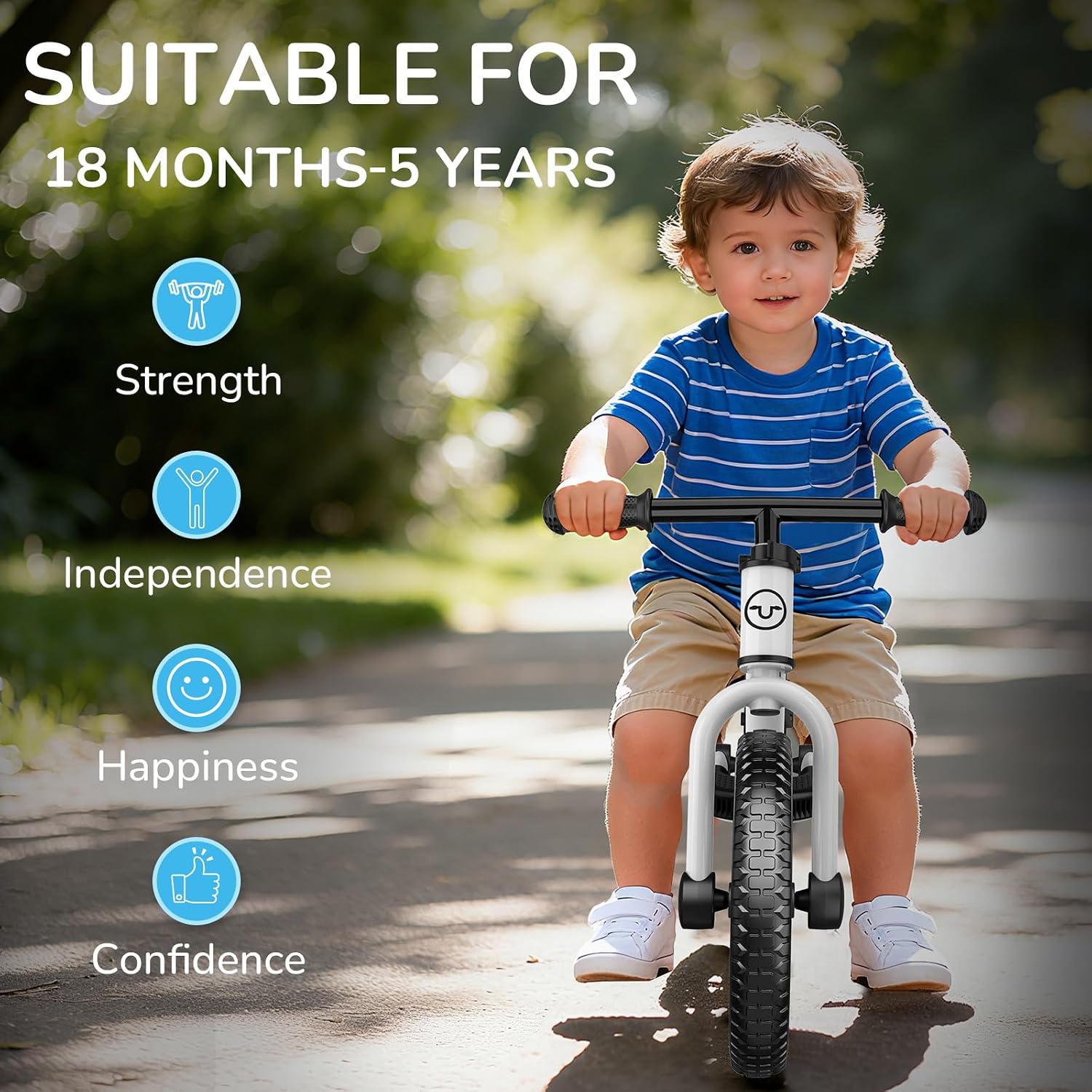 Thumbnail 1 de Umatoll Toddler Balance Bike: No-Pedal Learn-to-Balance for Ages 18 Months to 5 Years