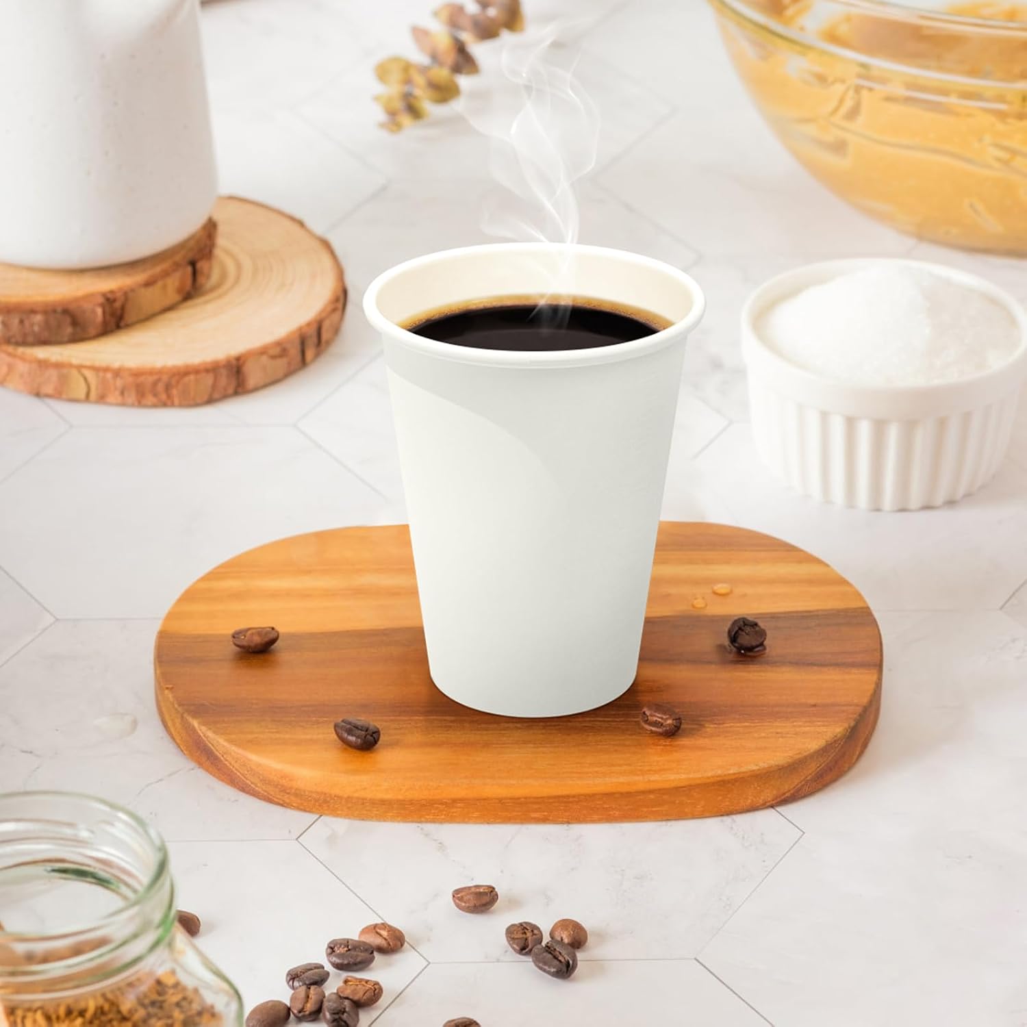 Detalle 2 de Dealusy 12 oz leak free coffee cups
