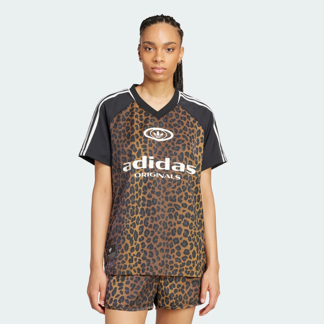 Detalle de Camiseta adidas Originals Satin multicolor