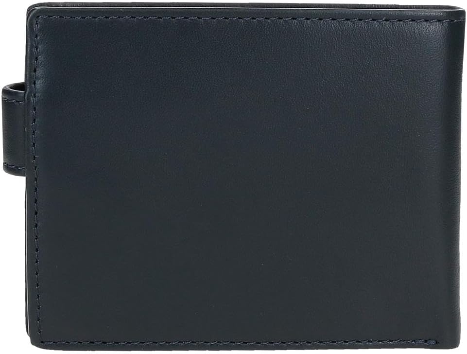 Detalle 2 de Pepe Jeans Luton Portefeuille Horizontal avec Fermeture à clic – cuir et RFID, 11 x 8,5 cm