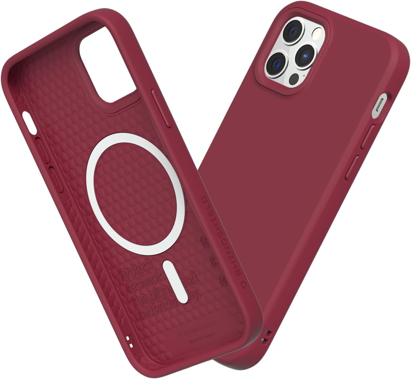 Thumbnail 6 de RhinoShield SolidSuit compatible iPhone 12 Pro Max – coque fine mate anti-chocs avec MagSafe (Perruche Verte)