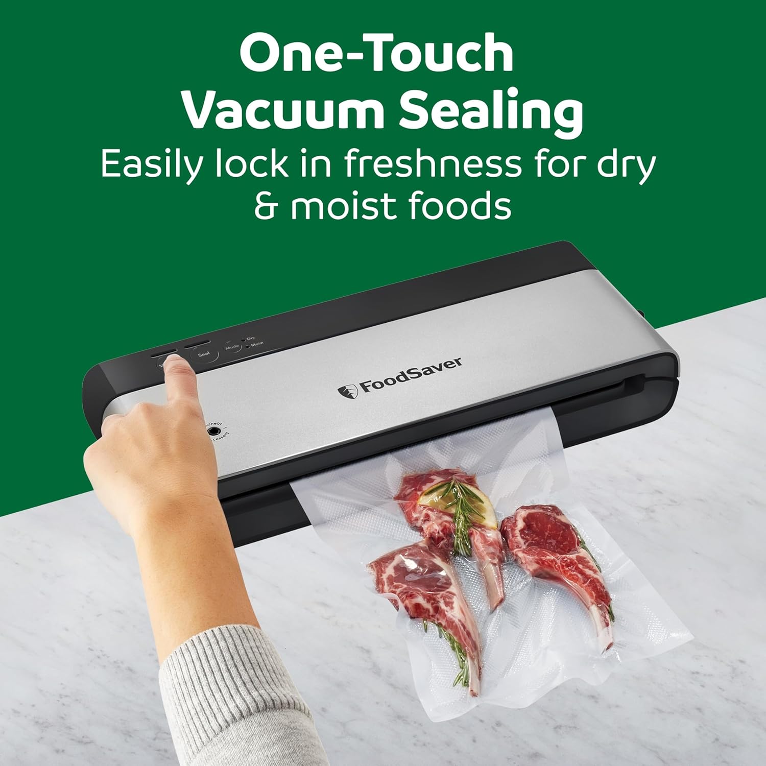 Thumbnail 5 de FoodSaver PowerVac Compact vacuum sealer 5x 🥫