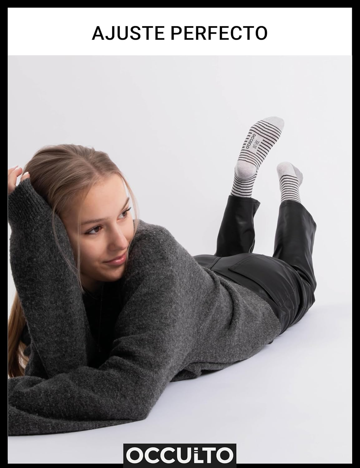 Detalle 2 de Occulto Michaela pack 10 calcetines mujer