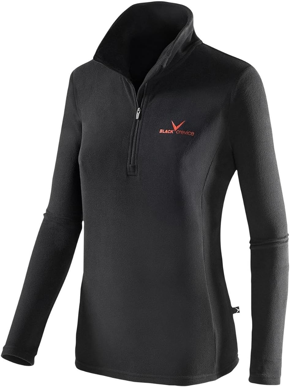 Detalle de Black Crevice Skirolli Donna, dolcevita sci