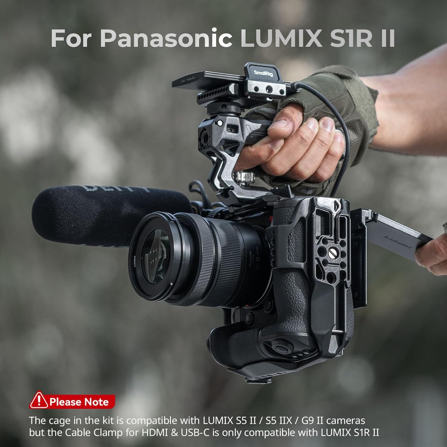 Thumbnail 1 de SMALLRIG S1R II Cage Kit for LUMIX S1R II 4903