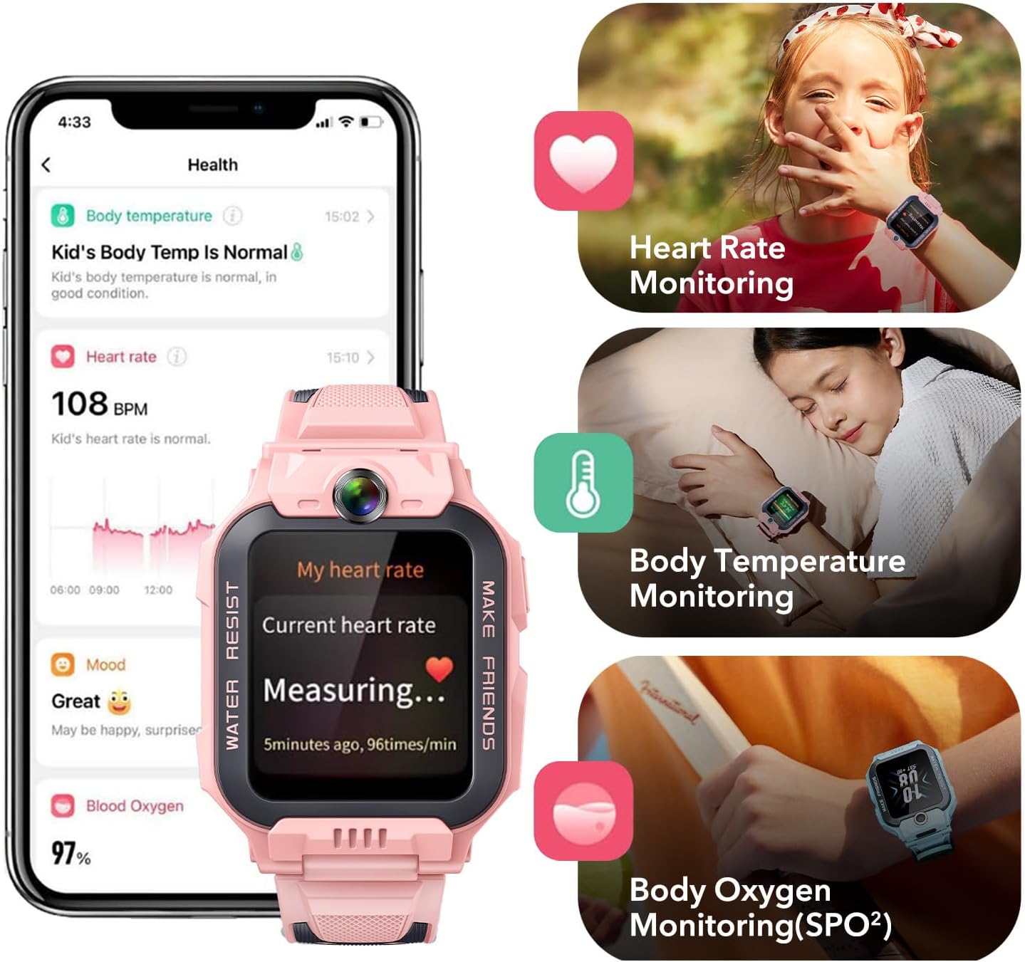 Thumbnail 6 de imoo Z7 Kids Smart Watch 20m