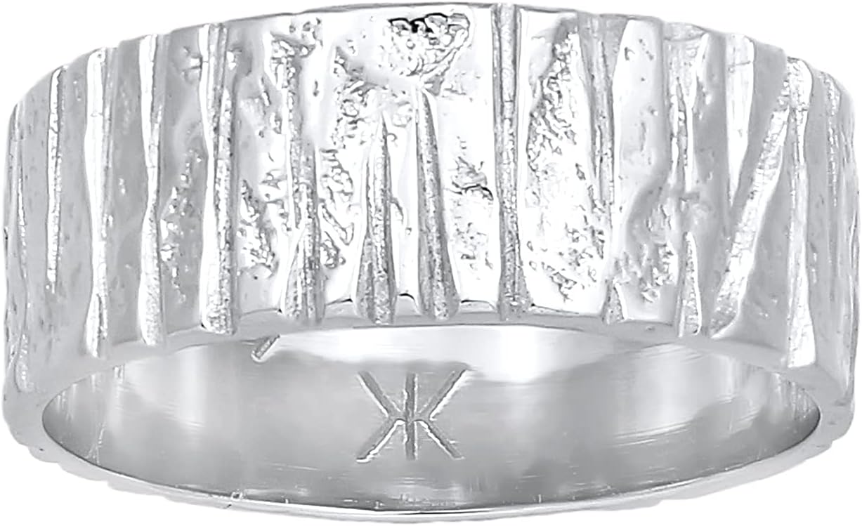 Detalle 2 de Kuzzoi Bague homme 9 mm argent 925