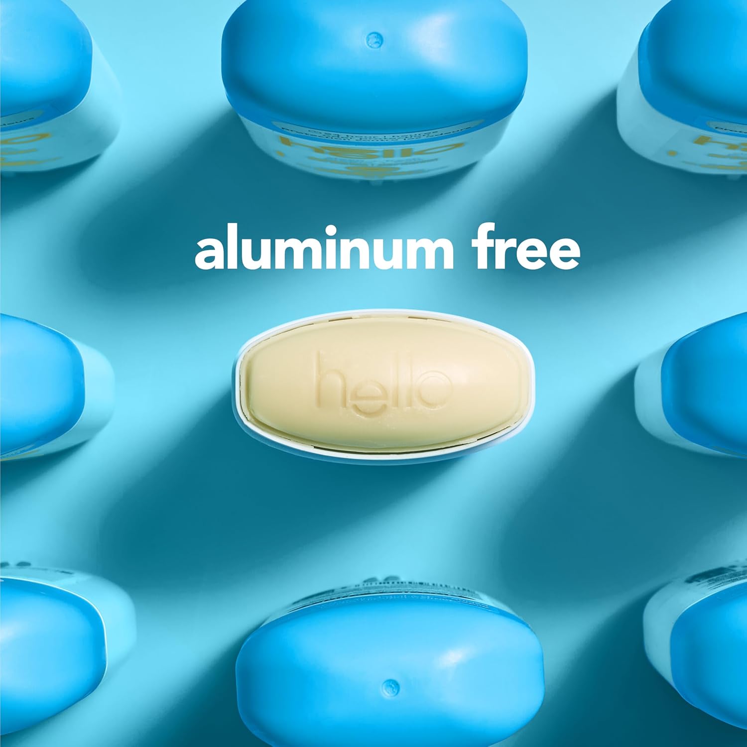 Detalle de hello Sunny Daze Aluminum Free Deodorant for Women and Men — 2-Pack (2.6 oz each) with Shea Butter
