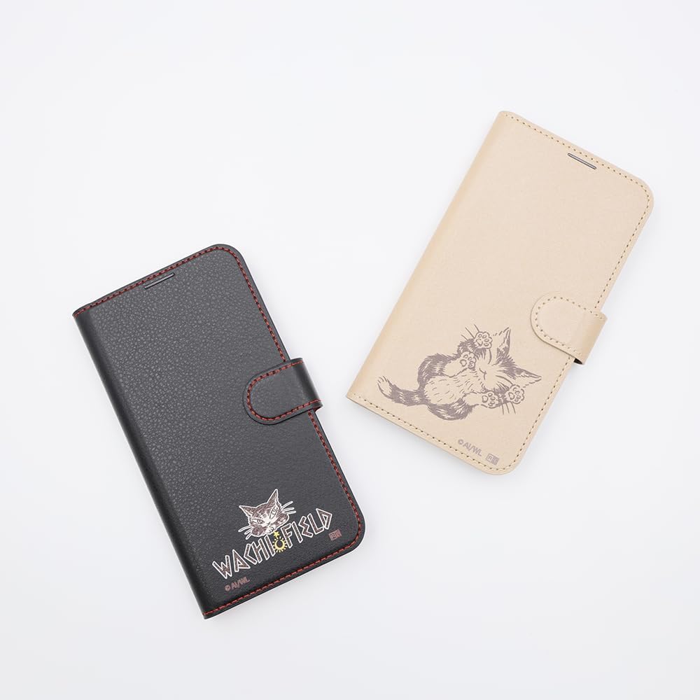 Detalle 2 de イングレム IJ-IP46ELC1BR/DY3 iPhone 16用手帳型ケース ダヤン、衝撃吸収・レンズ保護・Qi充電対応