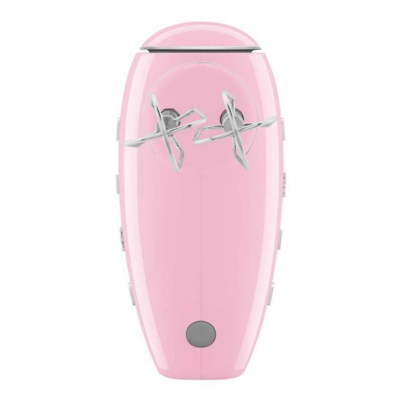 Detalle 2 de Smeg HMF01PKEU batidora de varillas 250W rosa estilo 50's