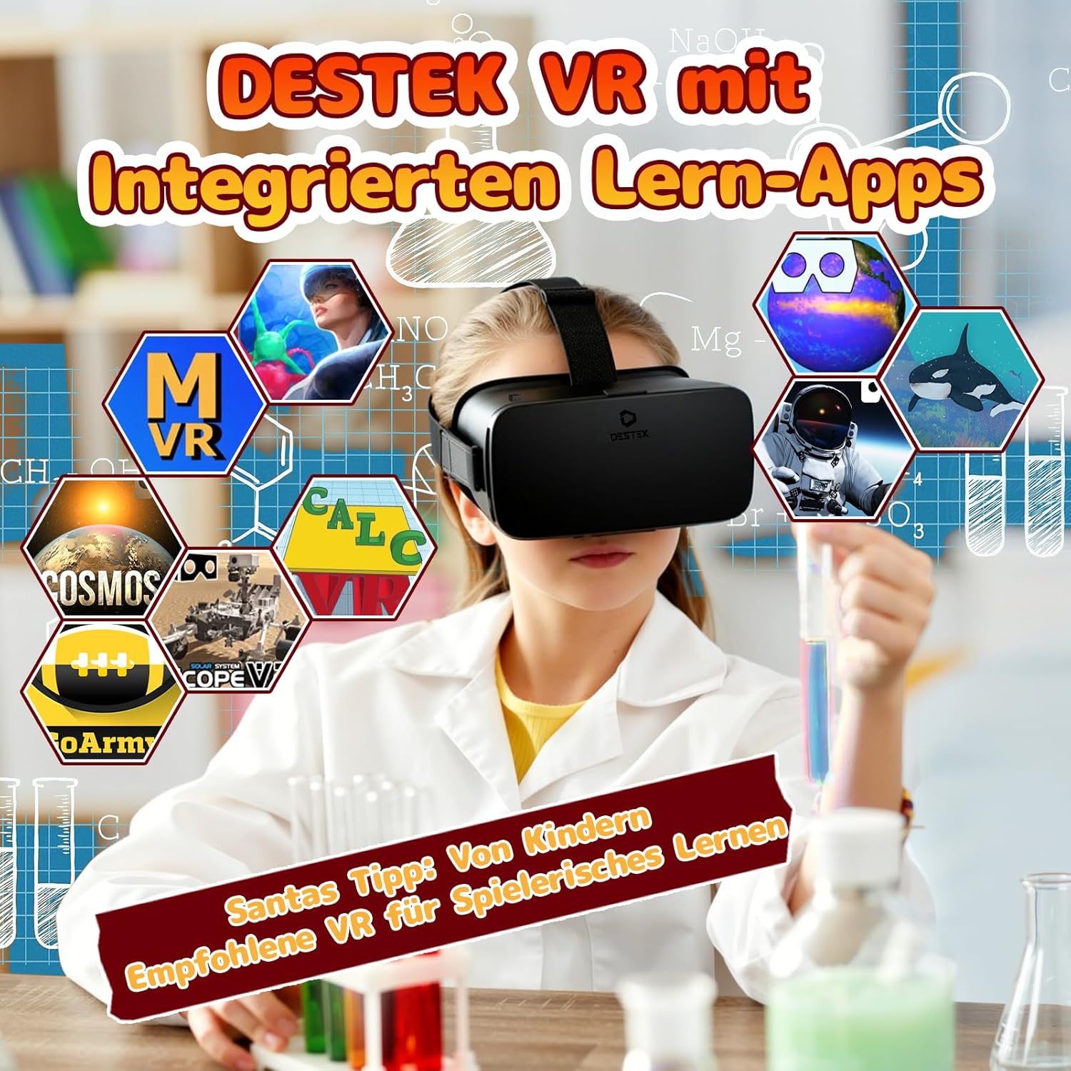 Detalle de DESTEK V5 VR Brille 110° FOV