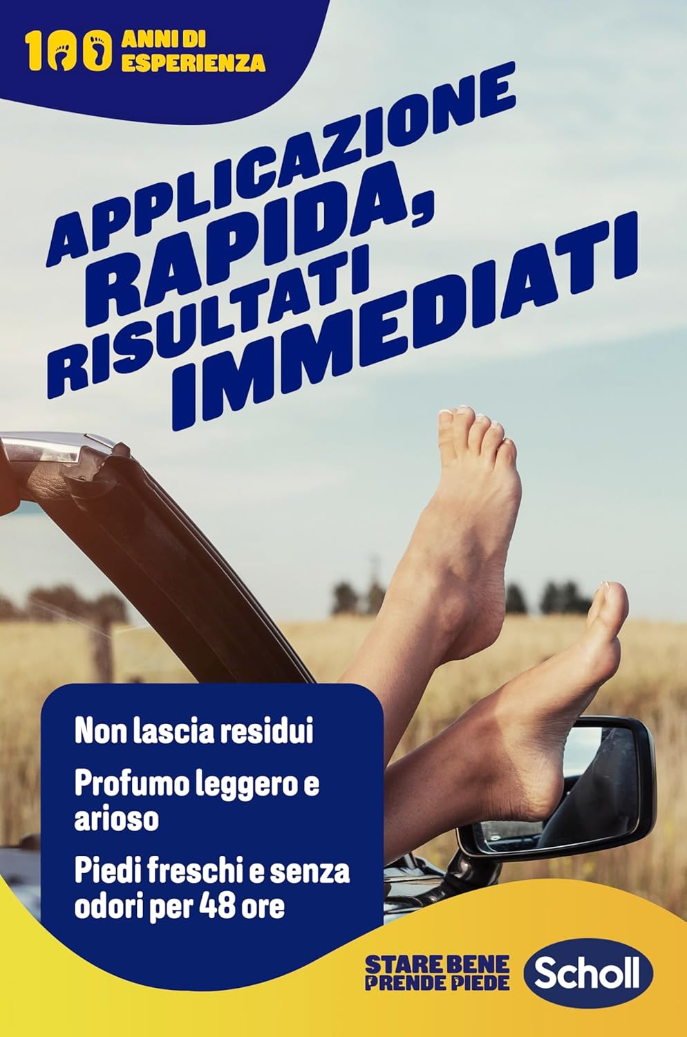 Detalle 2 de Scholl ExpertCare Deodorante spray piedi 150 ml