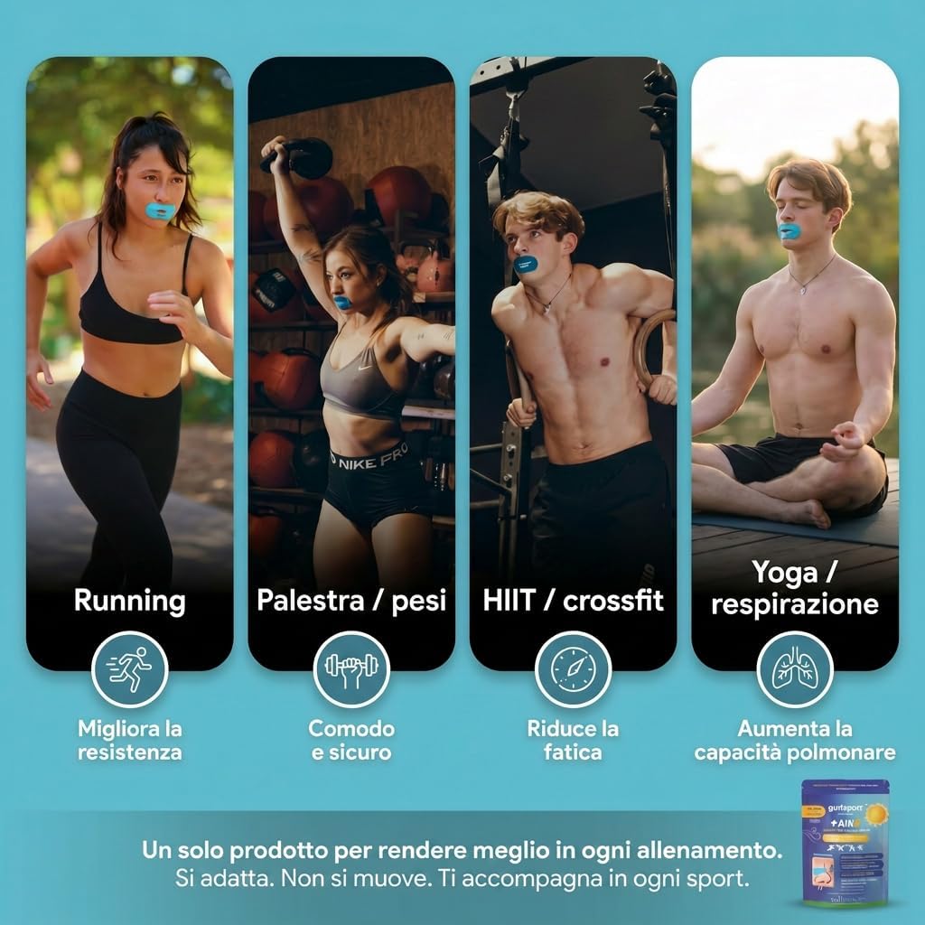 Thumbnail 6 de Gudsport by GudSlip® Mouth Tape Sport (30+6): respirazione nasale ottimale per training e sonno