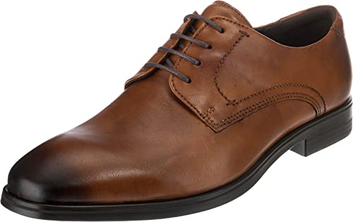 Detalle de ECCO Melbourne Mocasines Hombre Amber - Estilo y Comodidad 👞
