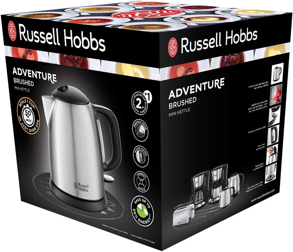 Detalle 2 de Russell Hobbs Bouilloire Electrique Compacte Adventure 1L