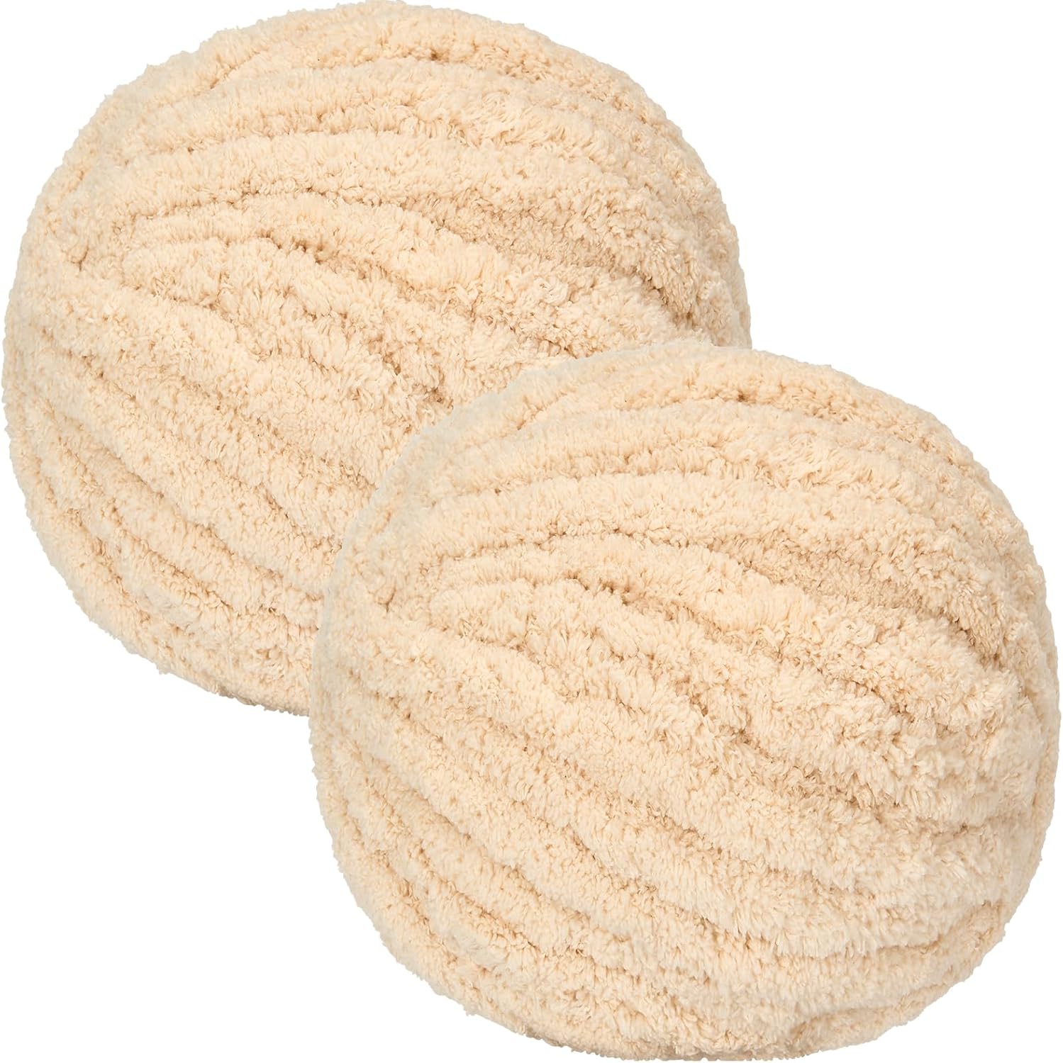 Detalle de Chunky Yarn 250g x2 soft wool for blankets
