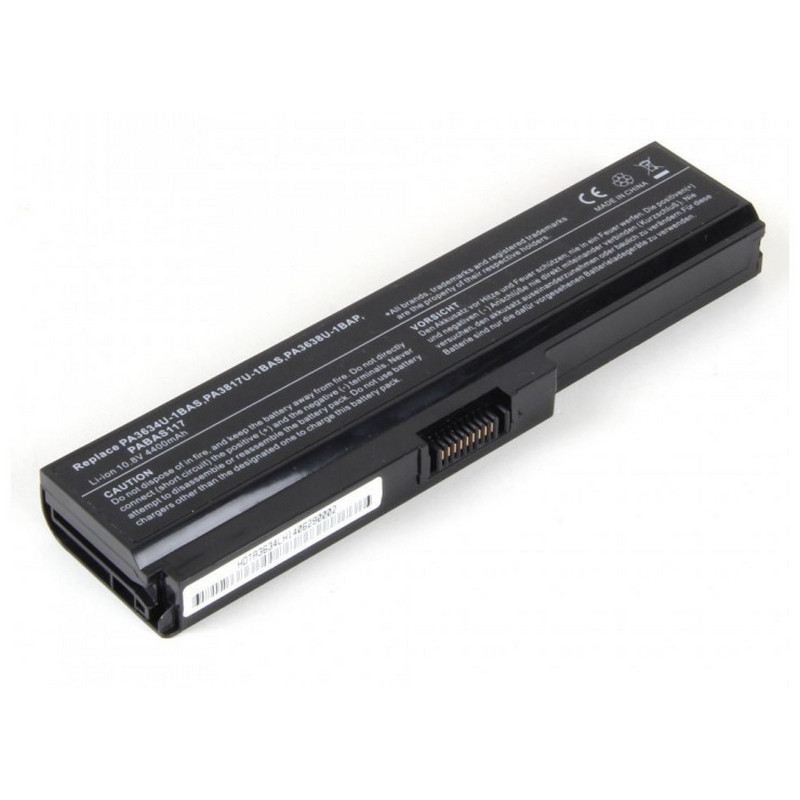 Detalle 1 de Batería para Portátil Toshiba (Modelos Satellite/Pro/Equium L630–L650) 10.8V 4400mAh