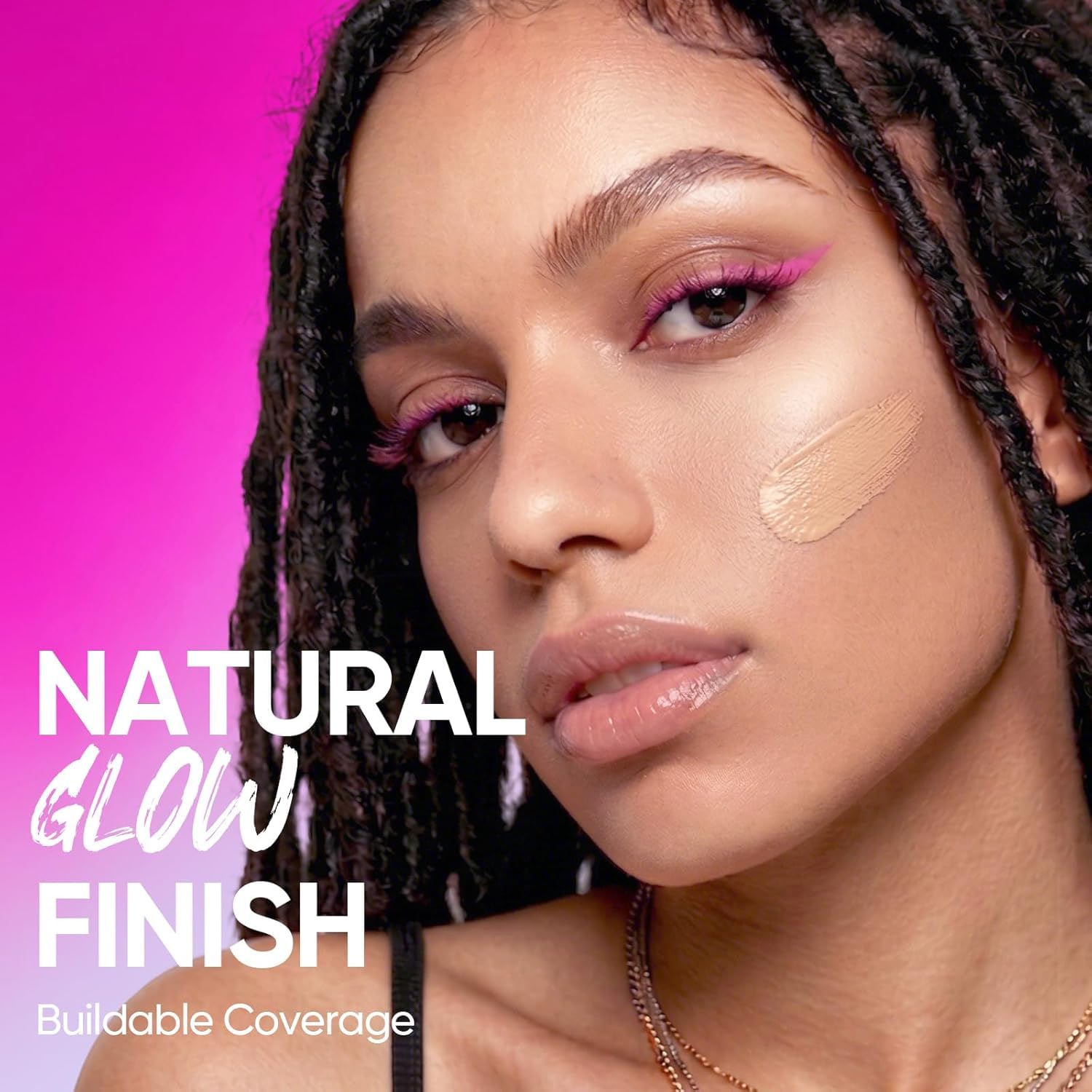 Detalle 1 de SKINTIFIC Cover Glow Perfect Cushion Foundation #02 Ivory — natural radiant cushion foundation for dry & combination skin
