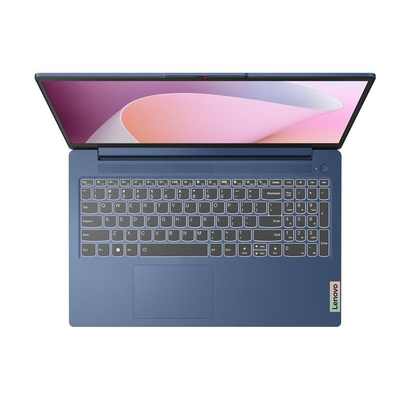 Detalle de Lenovo IdeaPad Slim 3 15AMN8 (15,6") | Ryzen 5 7520U, 16 GB, 512 GB SSD, Azul