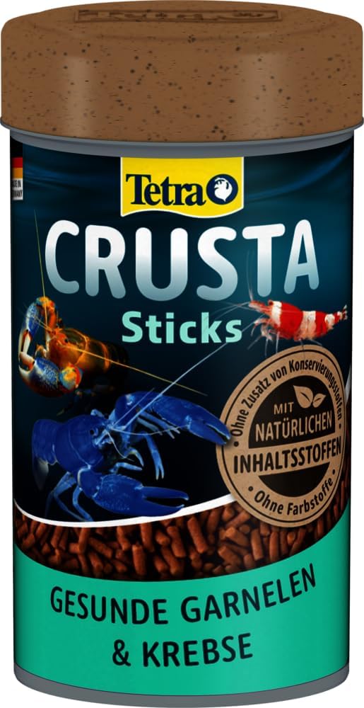 Detalle de Tetra Crusta Sticks – karma dla krewetek, raków i krabów lądowych, 100 ml