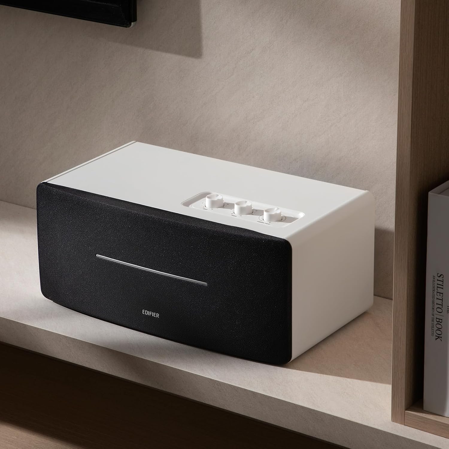Detalle de EDIFIER D12: kompaktes Stereo-Lautsprechersystem mit Bluetooth 5.0 (70 W RMS)