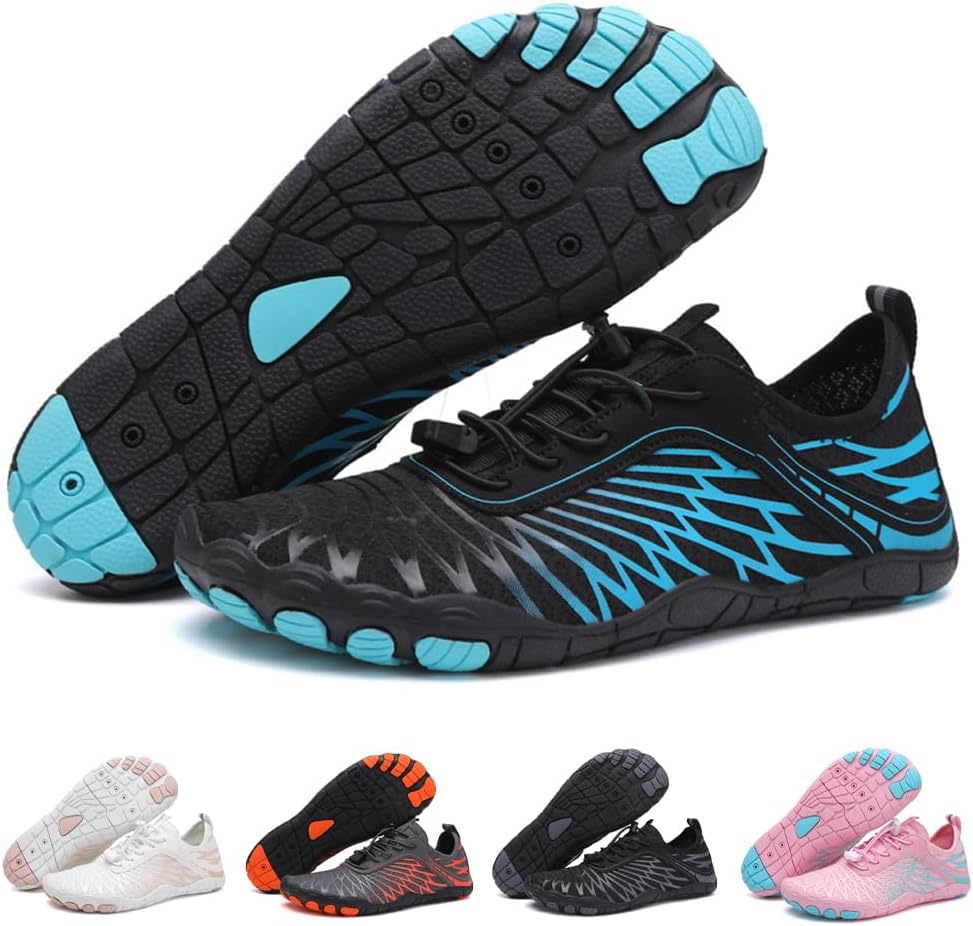 Detalle de Hike Barefoot Shoes Minimalist Water Shoes for Women & Men – Wide Toe, Non-Slip Thin Sole